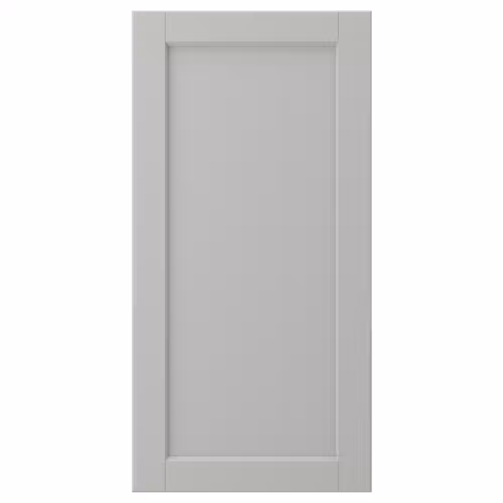 LERHYTTAN Дверь - светло-серый 40x80 см - фото 1