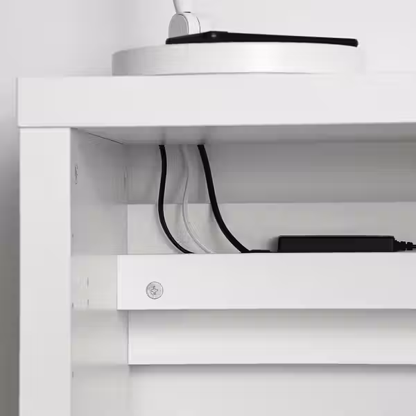 KALLAX / LOBERGET Письменный стол и стул - белый - фото 6