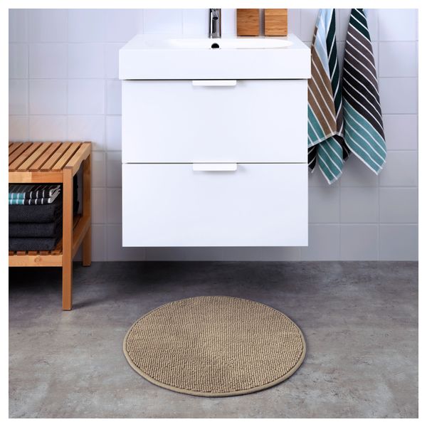 IKEA в интерьере ванной - схема-чертеж с размерами