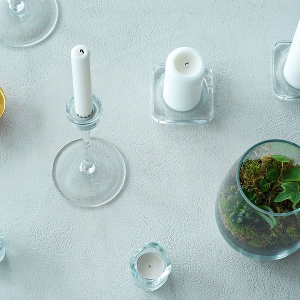 Подсвечник для греющей свечи, золотой, 3 см IKEA ГЛИТРИГ 403.941.61 - схема-чертеж с размерами