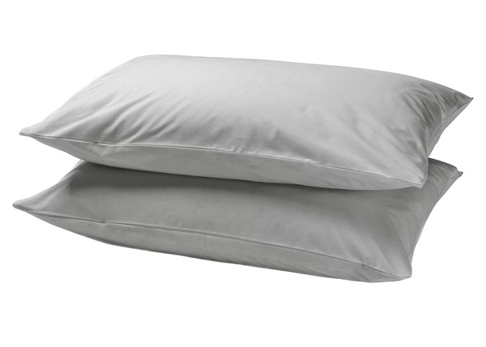 Наволочка, светло-серый, 50x60 см IKEA DVALA ДВАЛА 904.824.76