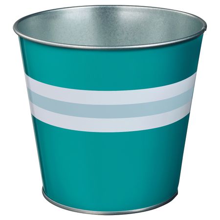 Кашпо, для дома, улицы бирюзовый 12 см IKEA КЭКИПЛОММОН 504.523.39