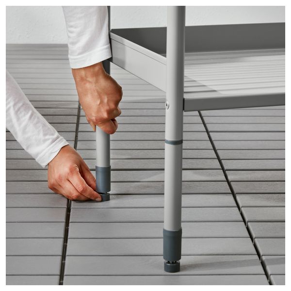 Стол для пересаживания растений ХИНДЭ, серый (78x37 см) - фото 6