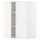 Навесной шкаф с полками, 2 дверцы, 60x80 cm IKEA METOD МЕТОД 794.550.64