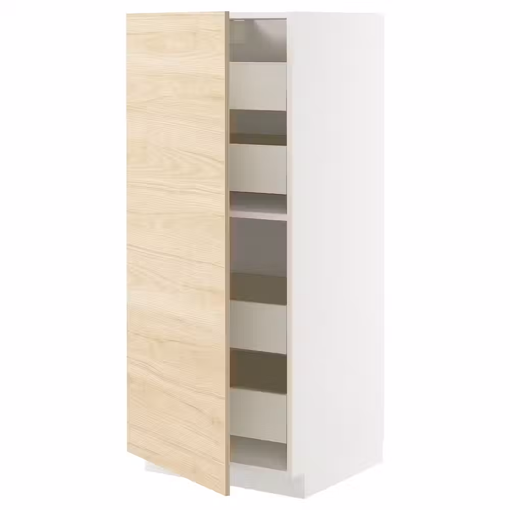 METOD / MAXIMERA Высокий шкаф с ящиками - фото 1