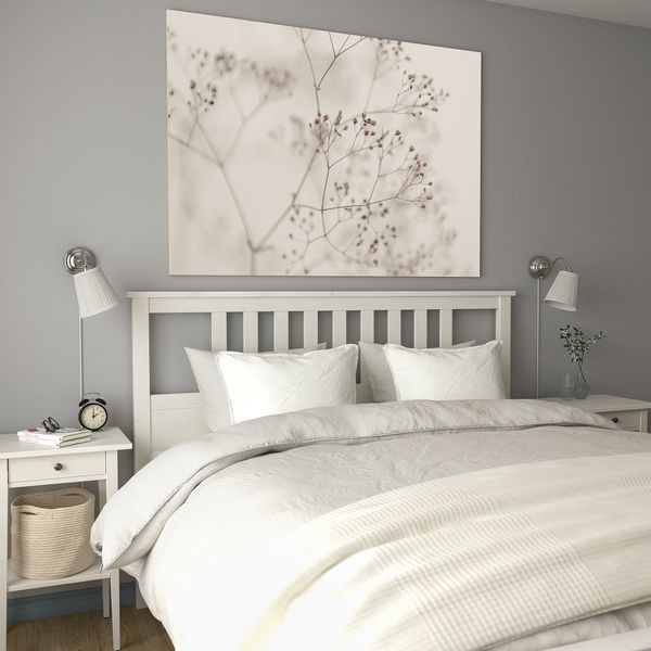 Картина с рамой, Цветы крупным планом, черный, 140x100 см IKEA BJÖRKSTA БЬЁРКСТА 895.611.63 - фото 4