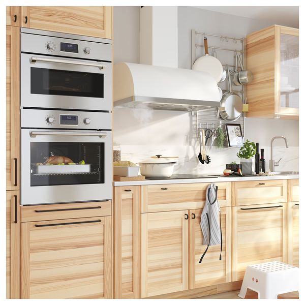 Духовка с горячим обдувом, нержавеющая сталь IKEA SMAKSAK СМАКСАК 304.116.89 - фото 4