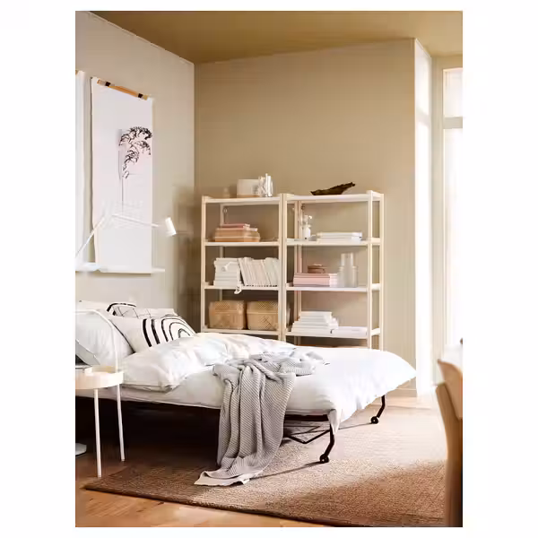 LYCKSELE LÖVÅS 2-местный диван-кровать - Ransta неокрашенный - фото 7