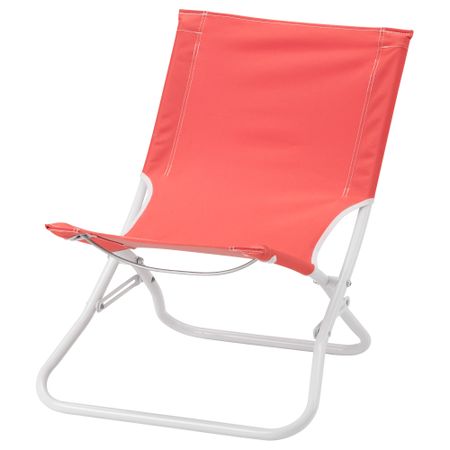 Пляжный стул ХОМЭ, складной, светло-красный