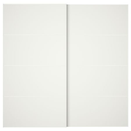 Пара раздвижных дверей МЕХАМН, белый