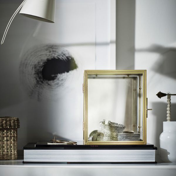 Рама для трехмерной картины, золотой 17x20x16 см IKEA BOMARKEN БУМАРКЕН 104.543.59 - фото 6