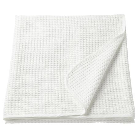 Покрывало, белый 150x250 см IKEA VÅRELD ВОРЕЛЬД 603.840.19