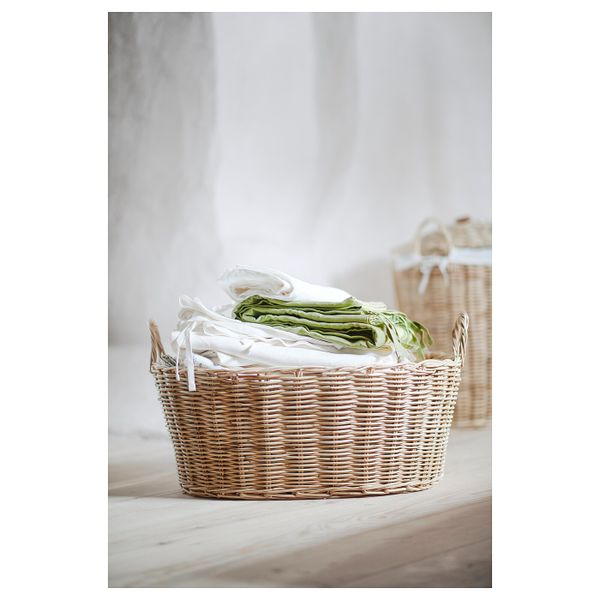 Корзина с ручками 60x47 см IKEA БОРСТАД 104.644.19 - схема-чертеж с размерами