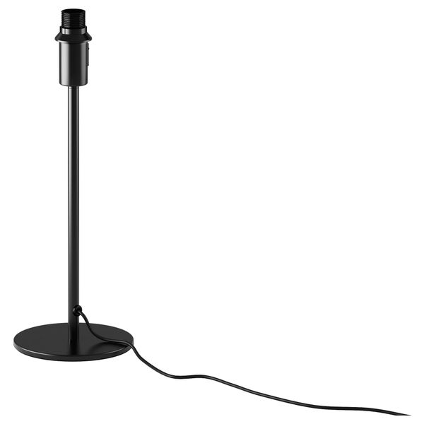 Основание настольной лампы РОДД, черный (35 см) - фото 1