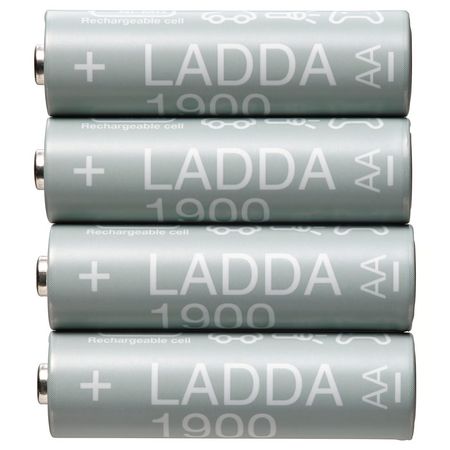 LADDA Аккумуляторная батарейка - HR06 AA 1,2 В 1900 мА•ч