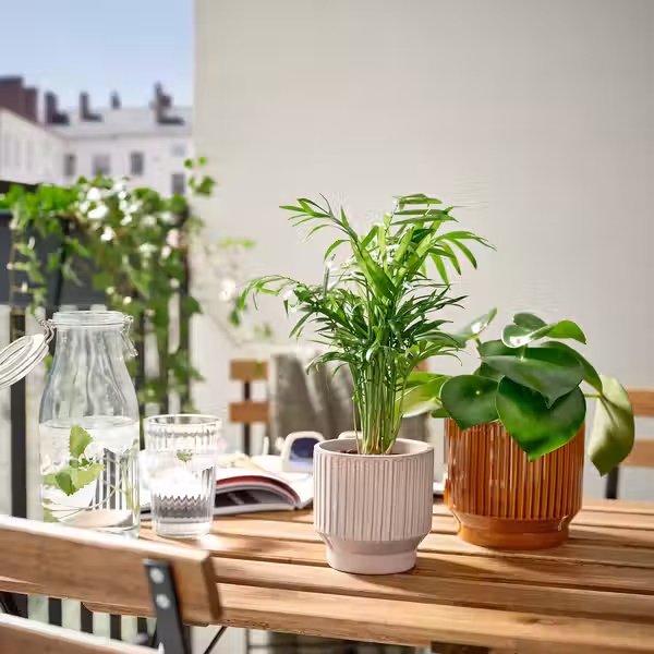 HONUNGSPALM ХОНУНГСПАЛМ Кашпо - д/дома/улицы/коричневый 12 см - фото 4