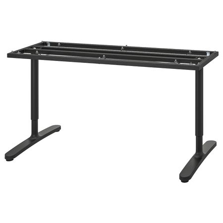 Подстолье для столешницы, черный 160x80 см IKEA BEKANT БЕКАНТ 103.844.70