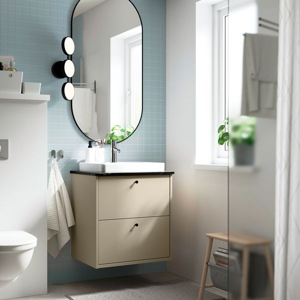 Шкаф с ящиками, раковина, смеситель IKEA HAVBÄCK, ORRSJÖN 795.217.28 - фото 3