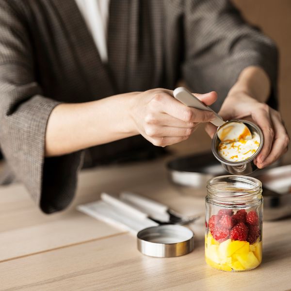 Банка с вставкой, прозрачное стекло/нержавеющая сталь 0.4 л IKEA DAGKLAR ДАГКЛАР 704.972.14 - фото 9