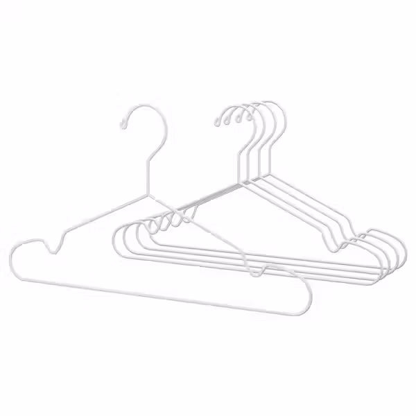 STAJLIG Плечики, д/дома/улицы - белый - фото 1