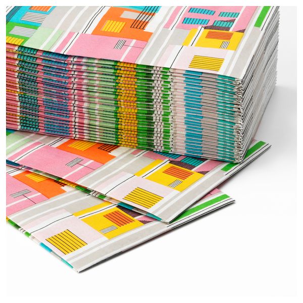 Салфетка бумажная СОММАР 2018, разноцветный (38x38 см) - фото 2