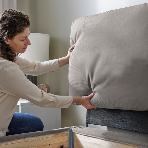 Каркас кровати с обивкой IKEA SAGESUND 394.965.37 - фото 6