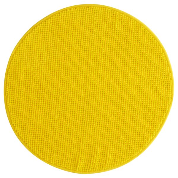 Коврик для ванной БАДАРЕН, желтый (55 см) - фото 1