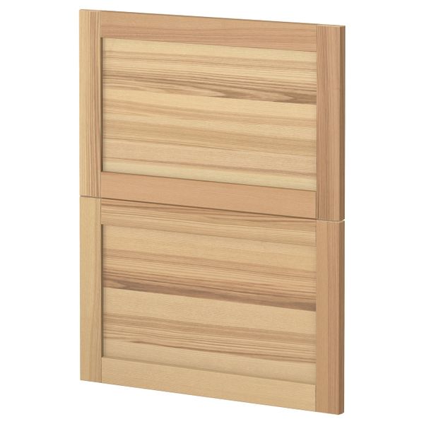 2 фасада для посудомоечной машины, Торхэмн ясень 60 см IKEA METOD МЕТОД 993.910.90 - схема-чертеж с размерами