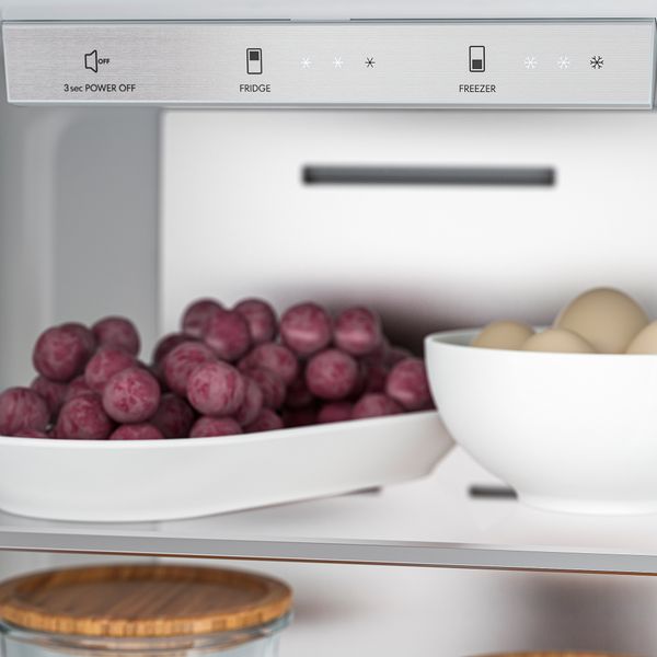 Холодильник морозильник, 219, 83 л, IKEA 500 отдельно стоящий,нержавеющая сталь IKEA MEDGÅNG МЕДГОНГ 504.901.24 - фото 7