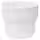 FÖRENLIG Кашпо - д/дома/улицы белый 9 см
