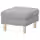 SALTSJÖBADEN САЛТСЁБАДЕН Табурет для ног - Tonerud серый