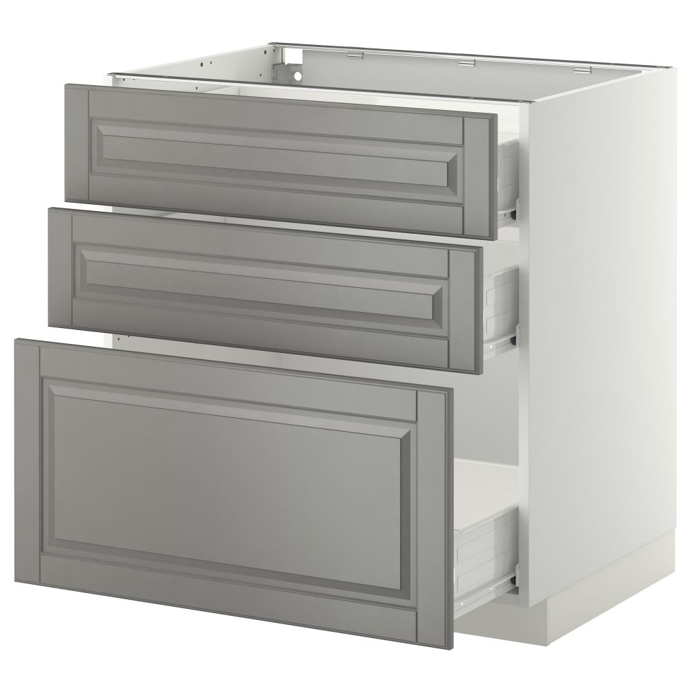 IKEA, вид спереди - схема-чертеж с размерами