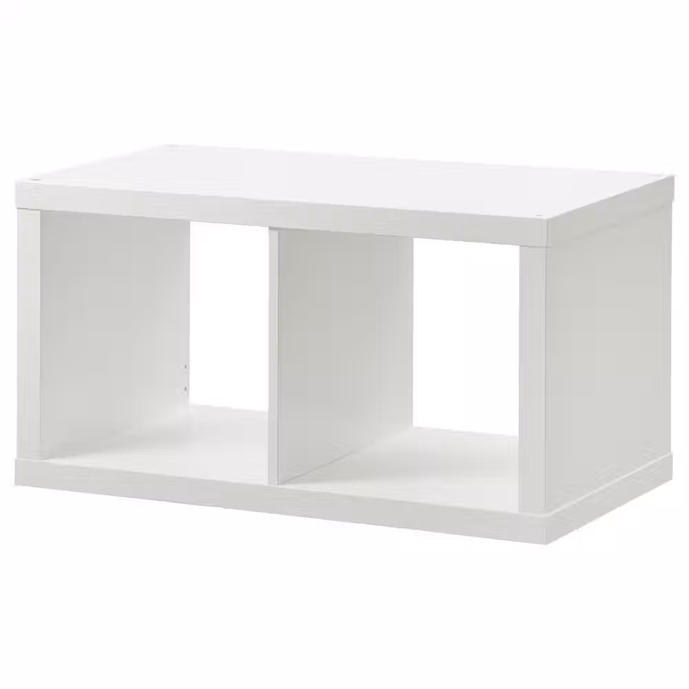 KALLAX Стеллаж - белый 77x41 см - фото 1