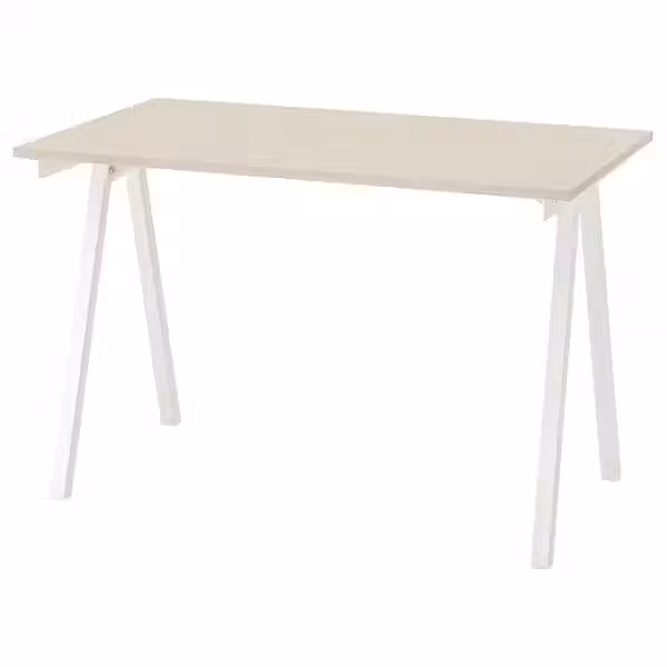 TROTTEN Письменный стол - бежевый/белый 120x70 см - фото 1