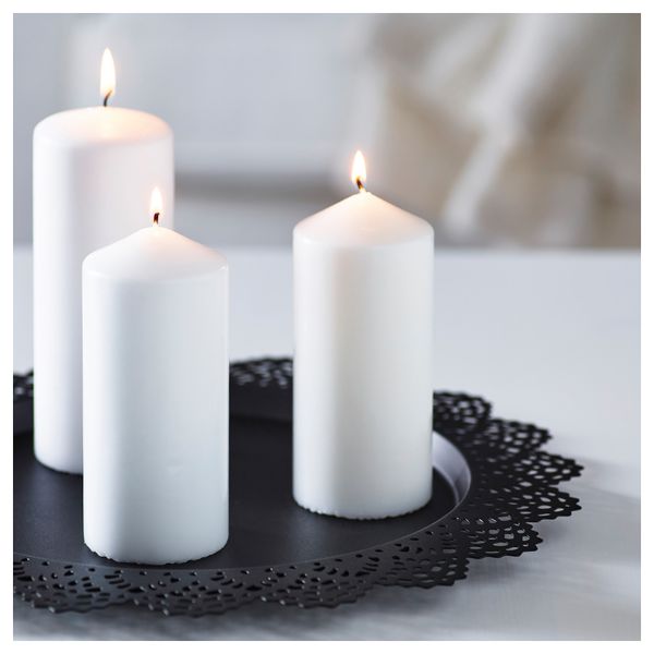 Тарелка для свечи СКУРАР, черный (37 см) - фото 2