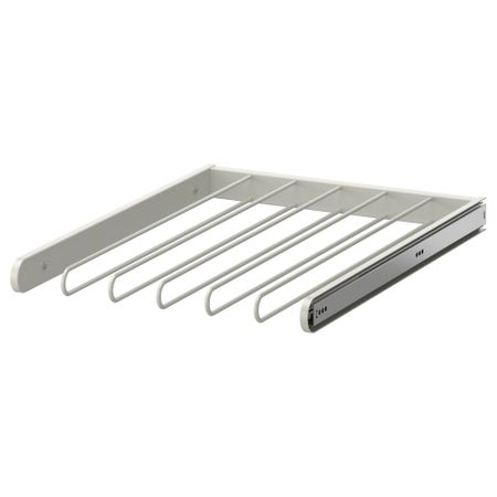 Выдвижная вешалка для брюк КОМПЛИМЕНТ, белый