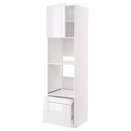 METOD / MAXIMERA Выс шкаф д/дхвк/комб дхвк+двр/2ящ