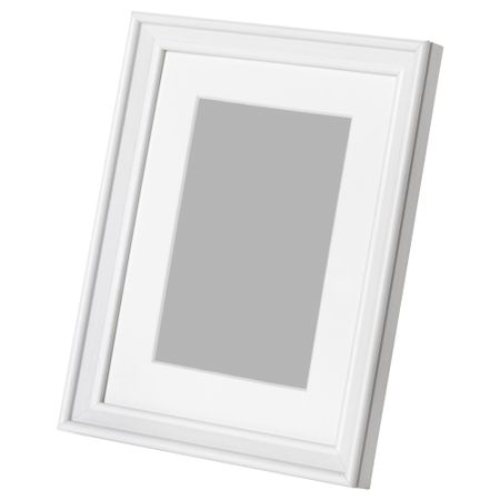 Рама КНОППЭНГ, белая морилка