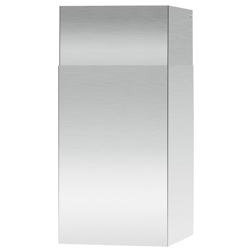 Декор труба для воздухоочистителя ГРИЛЬЕРА, нержав сталь - схема-чертеж с размерами