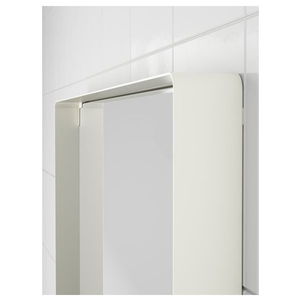 Зеркало, белый, 58x40 см IKEA ЭНУДДЭН 403.887.92 - схема-чертеж с размерами