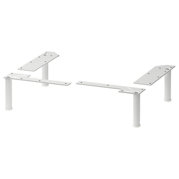 Ножка, белый 11/12 см IKEA LILLÅNGEN ЛИЛЛОНГЕН 503.585.44 - фото 1