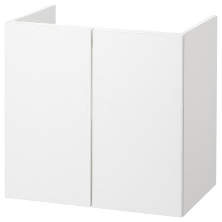Шкаф под раковину с 2 дверцами, белый 60x40x60 см IKEA FISKÅN ФИСКОН 004.976.27