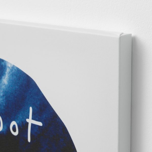 Картина, Синева 40x40 см IKEA ПЬЕТТЕРИД 204.369.54 - схема-чертеж с размерами