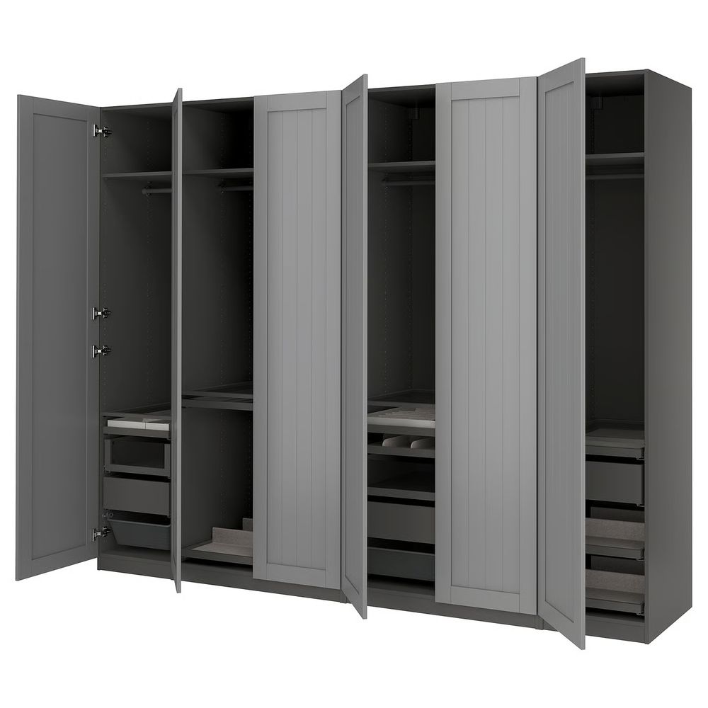 IKEA, вид спереди - схема-чертеж с размерами