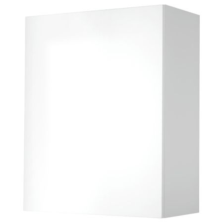 Навесной шкаф с дверцей, глянцевый, белый 60x75 см IKEA KNOXHULT КНОКСХУЛЬТ 804.879.93