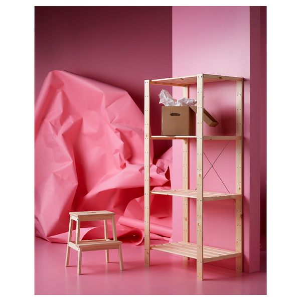 1 секция, хвойное дерево 78x50x171 см IKEA HEJNE ХЕЙНЕ 592.274.45 - фото 4