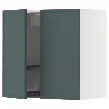 METOD Навесной шкаф с сушилкой/2дверцы