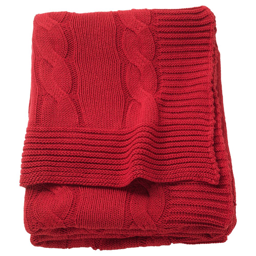 Плед УРСУЛА, красный (180x120 см) - фото 1