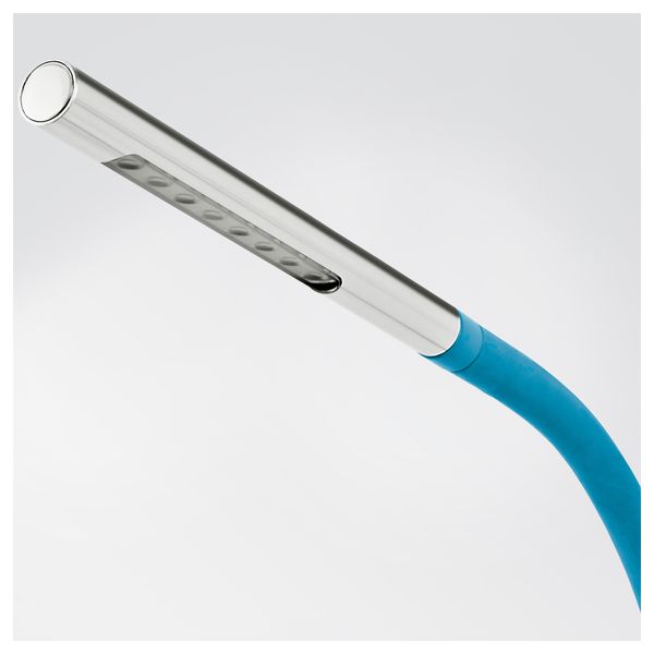 Рабочая лампа, светодиодная ХОРТЕ, синий, серебристый - фото 2