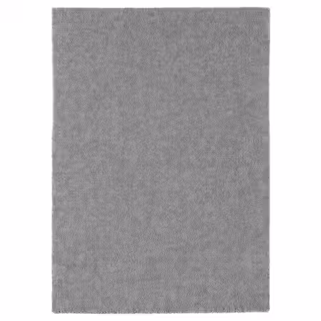 STOENSE Ковер, короткий ворс - классический серый 170x240 см